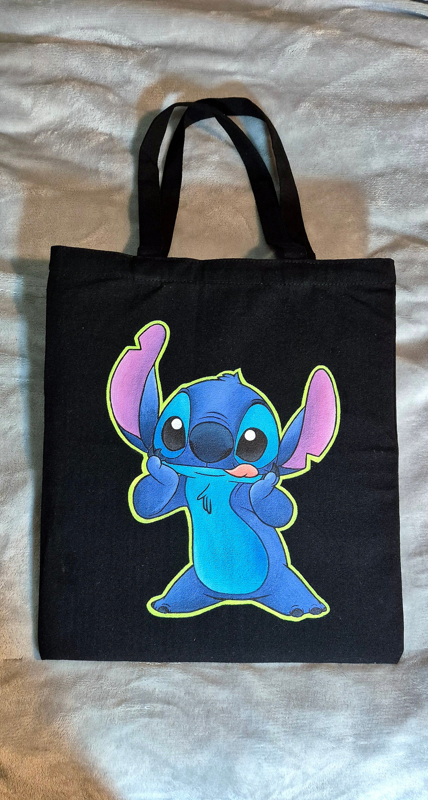 Totebag dipinta a mano — Stitch