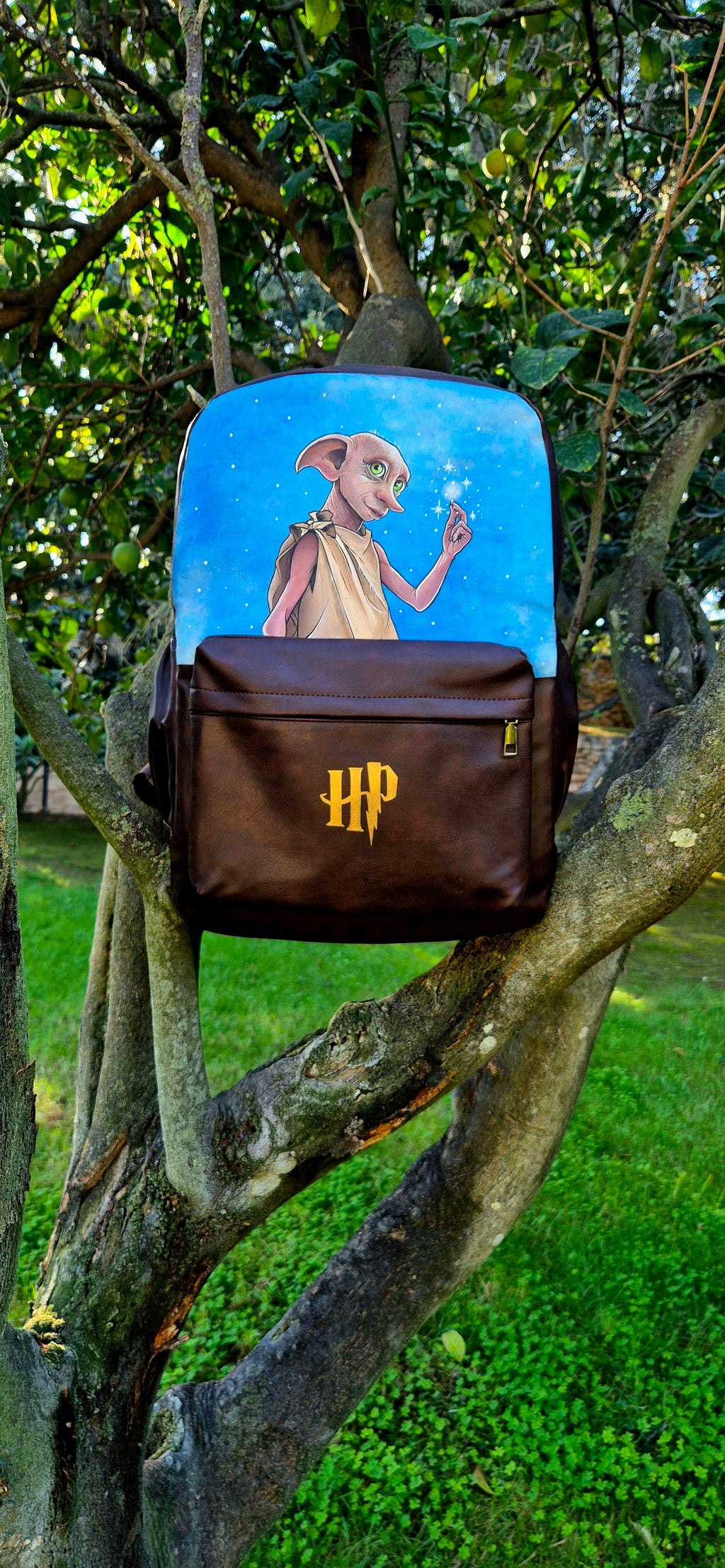 Zaino a tema Harry Potter con Dobby