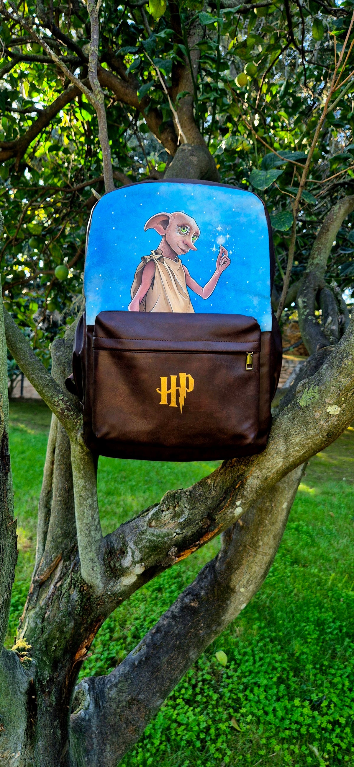 Zaino a tema Harry Potter con Dobby