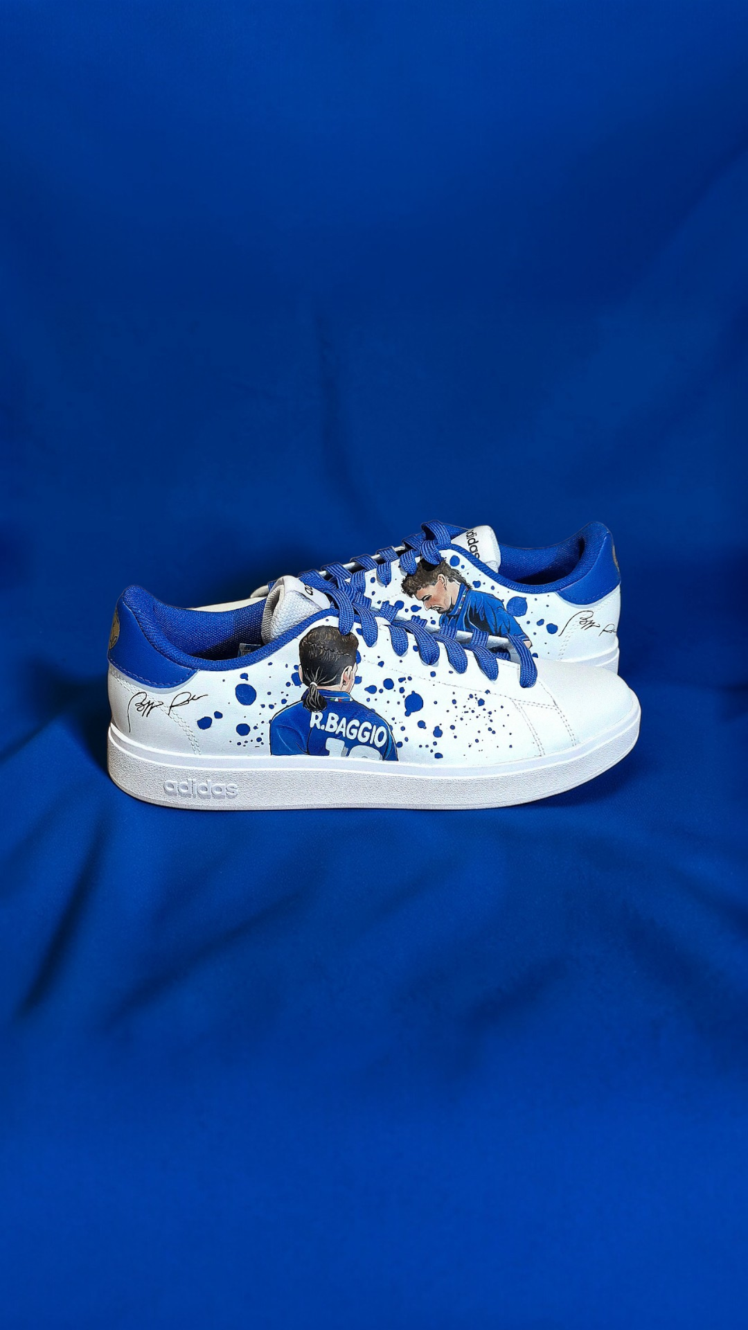 Sneakers dipinte a mano — Roberto Baggio