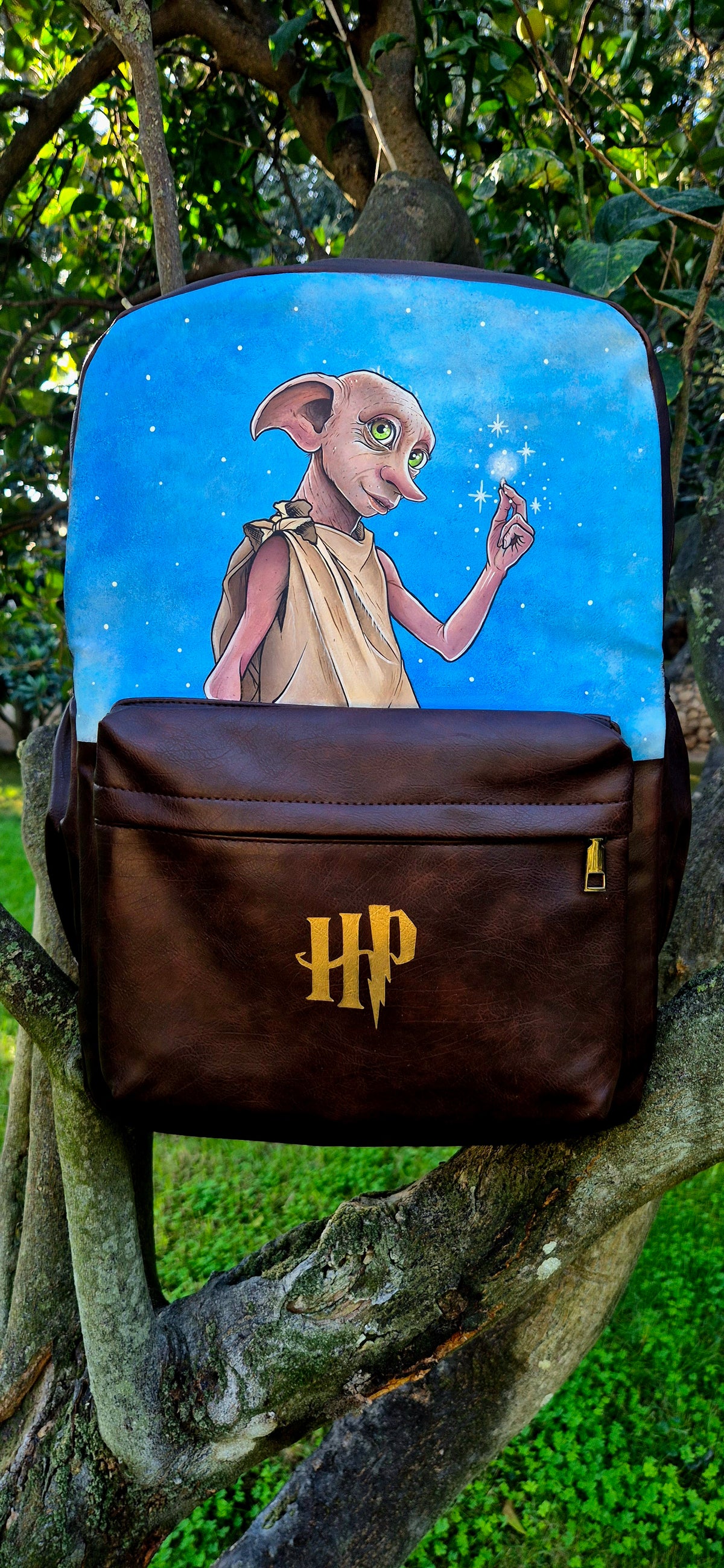 Zaino a tema Harry Potter con Dobby