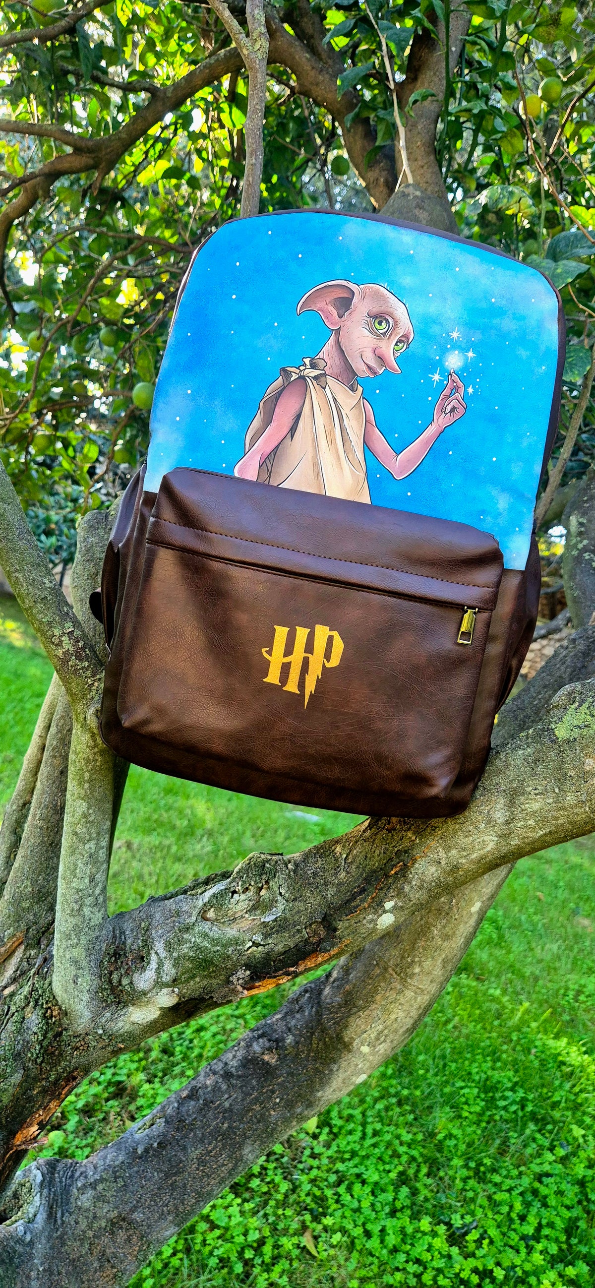 Zaino a tema Harry Potter con Dobby