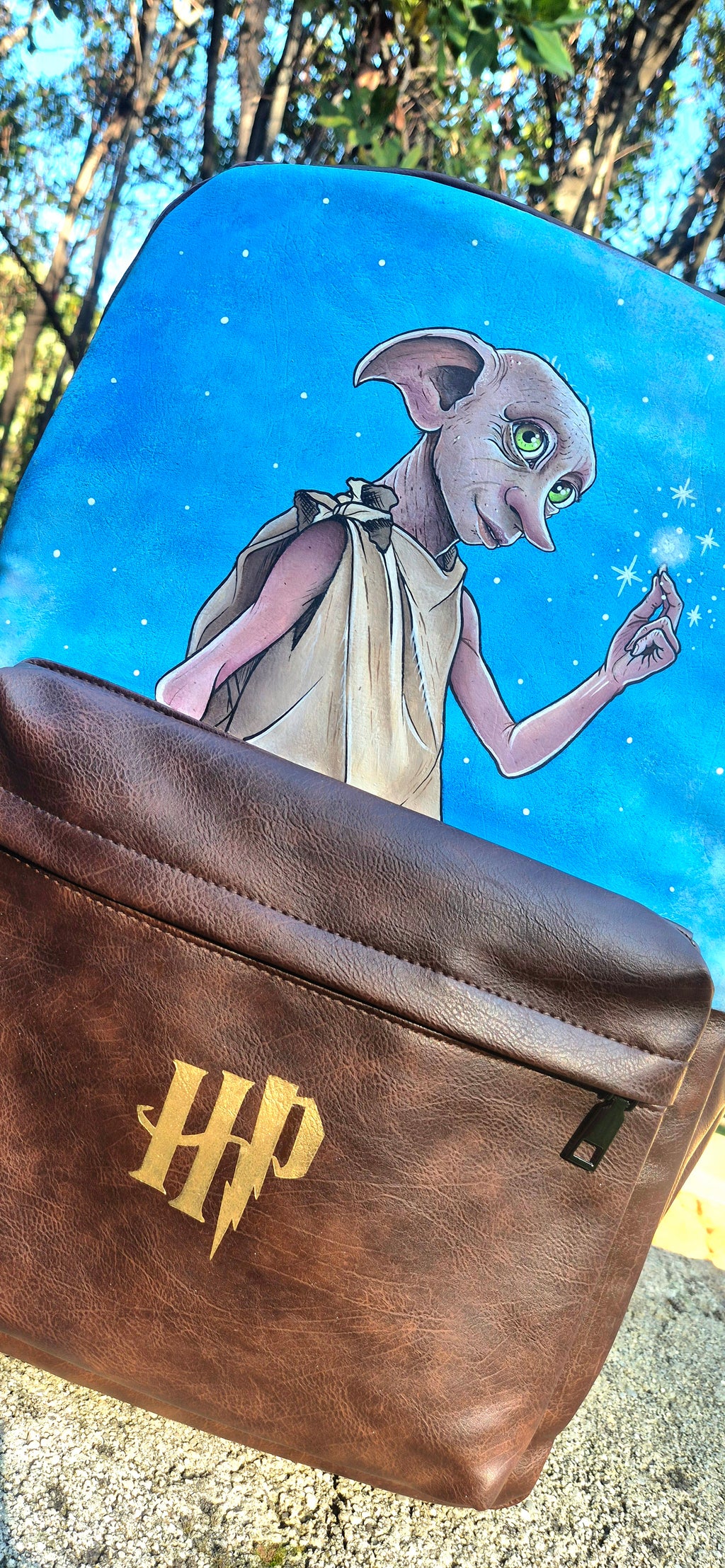 Zaino a tema Harry Potter con Dobby