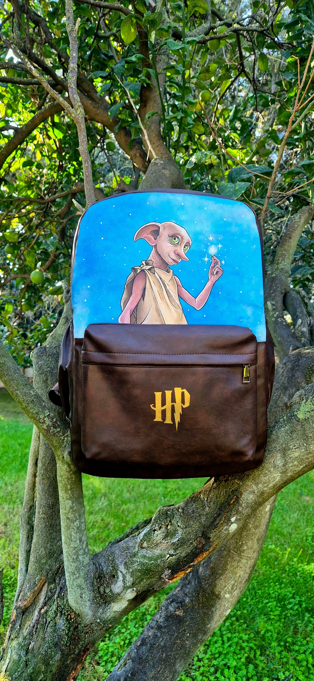 Zaino a tema Harry Potter con Dobby