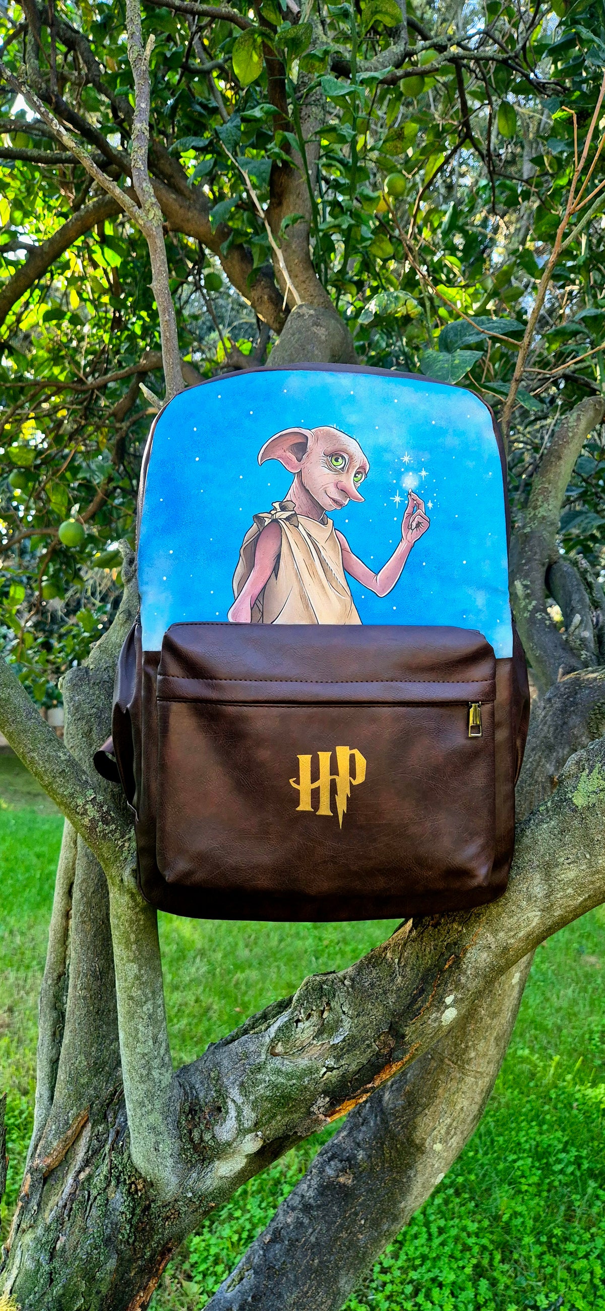 Zaino a tema Harry Potter con Dobby