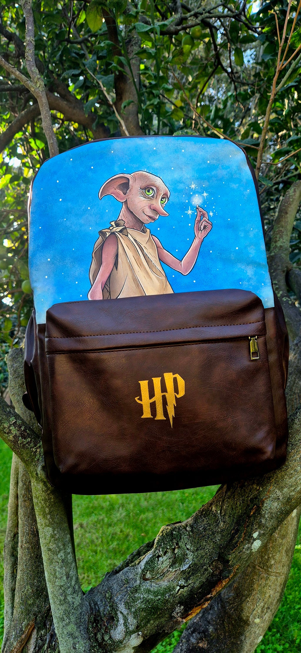 Zaino a tema Harry Potter con Dobby