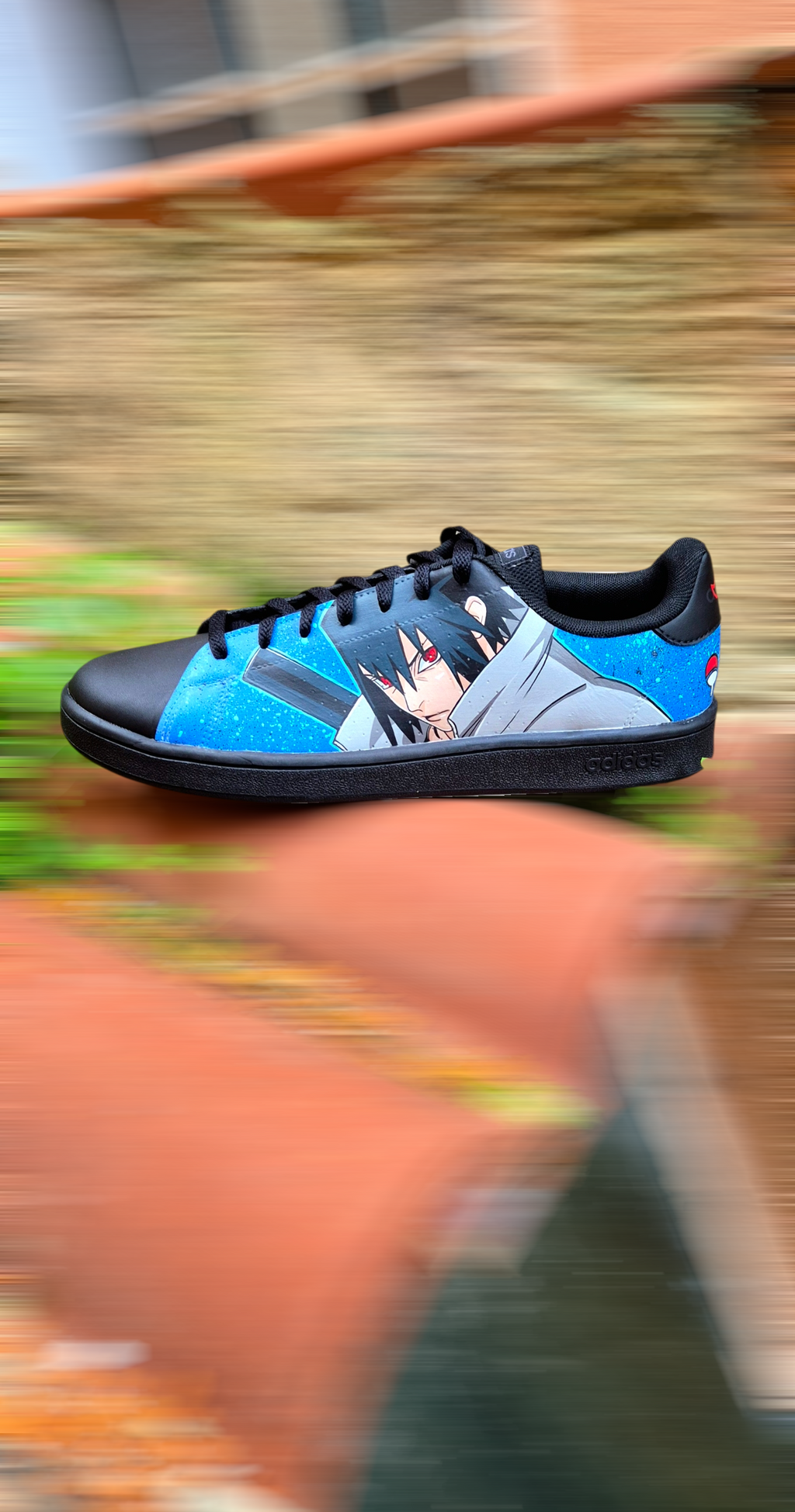 Sneakers dipinte a mano — Naruto Saggio & Sasuke