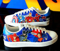 Sneakers dipinte a mano — Marvel & DC Superheroes