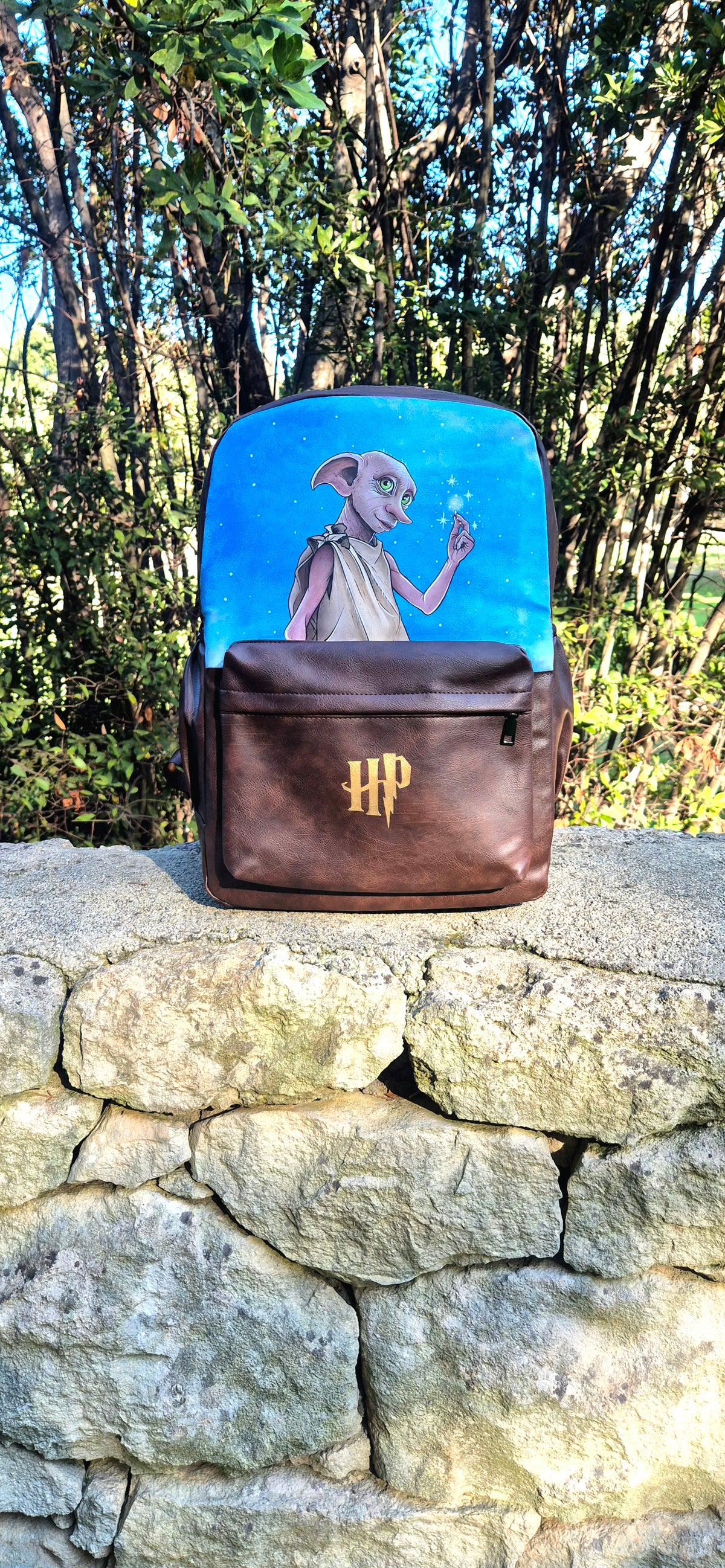 Zaino a tema Harry Potter con Dobby