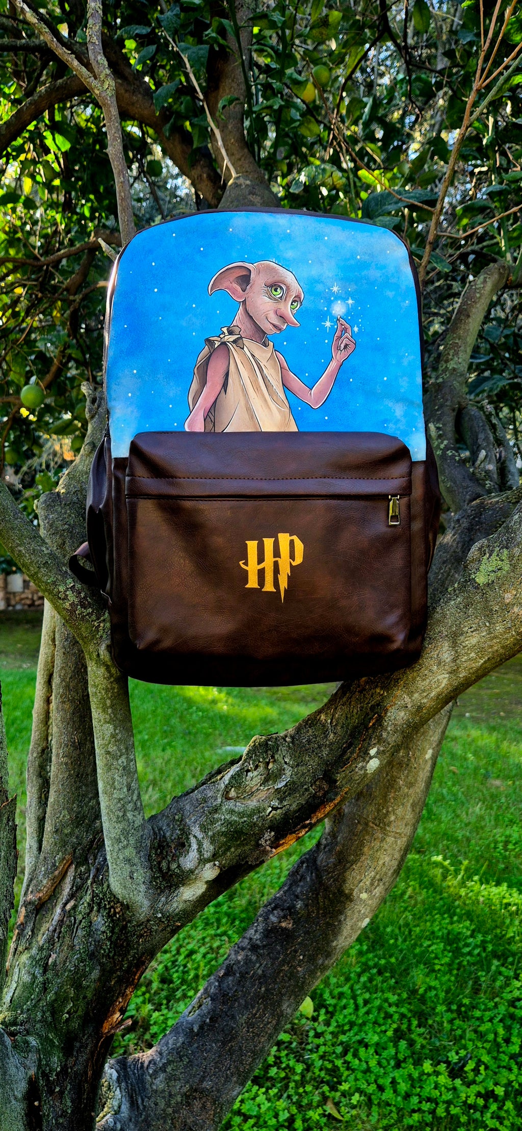 Zaino a tema Harry Potter con Dobby