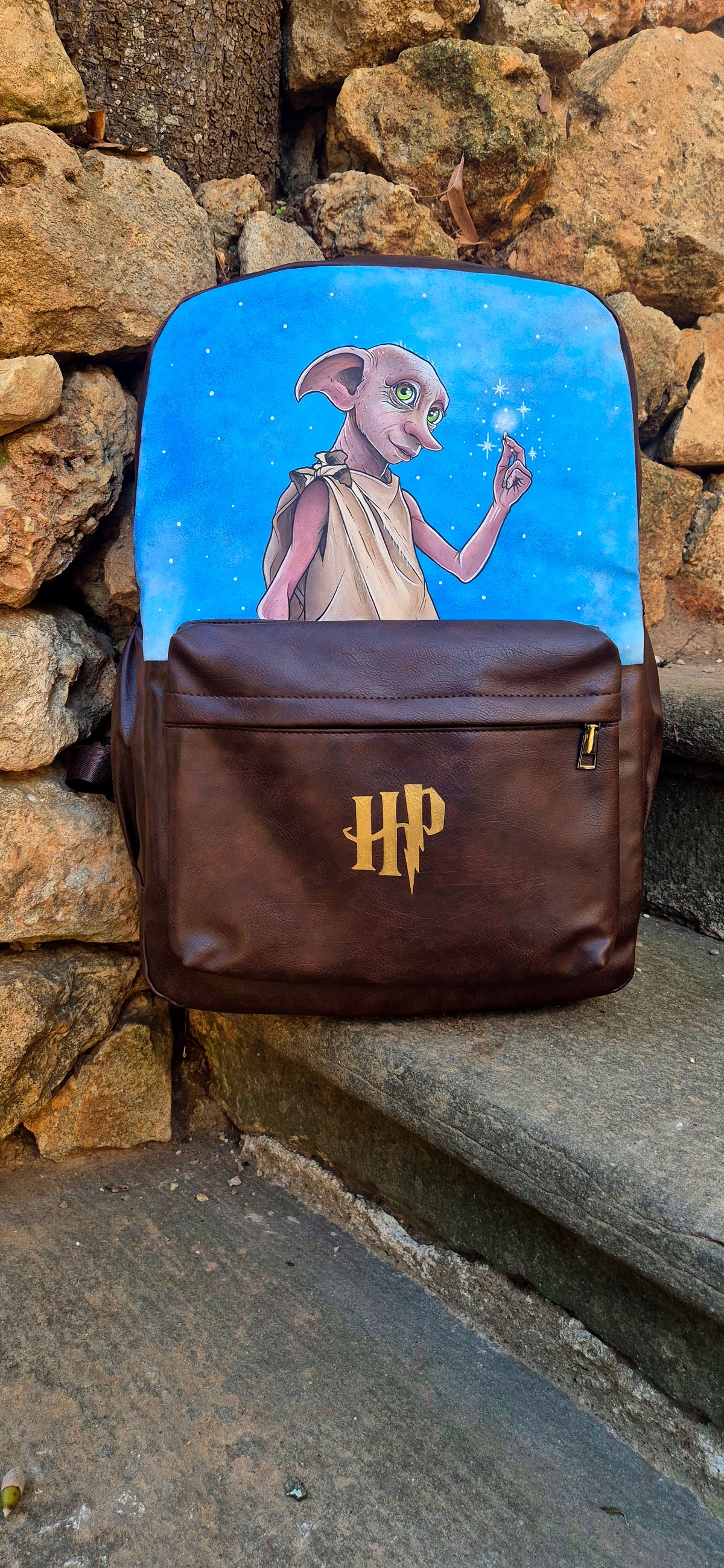 Zaino a tema Harry Potter con Dobby
