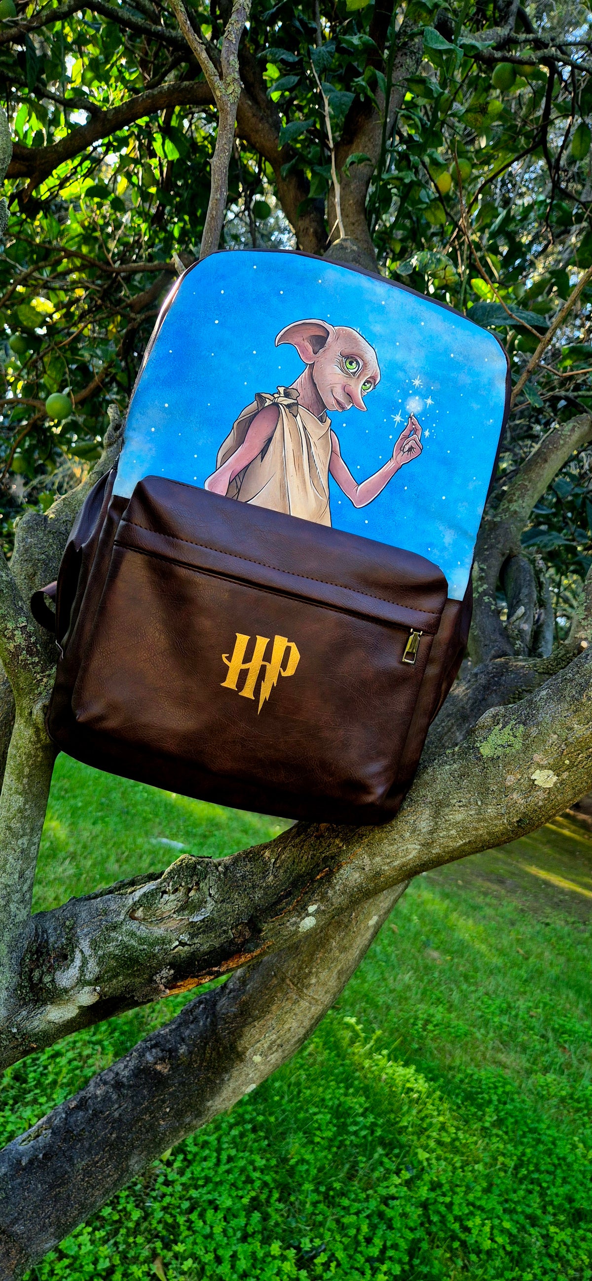 Zaino a tema Harry Potter con Dobby