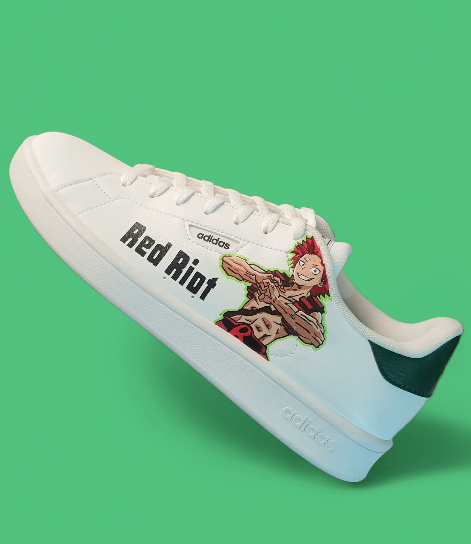Sneakers dipinte a mano — Red Riot & Bon-Chan