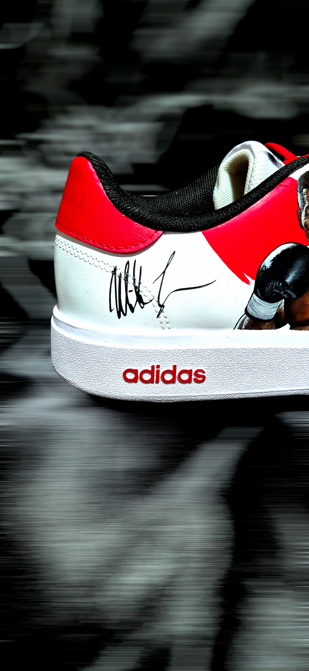 Sneakers dipinte a mano — Muhammad Ali & Mike Tyson