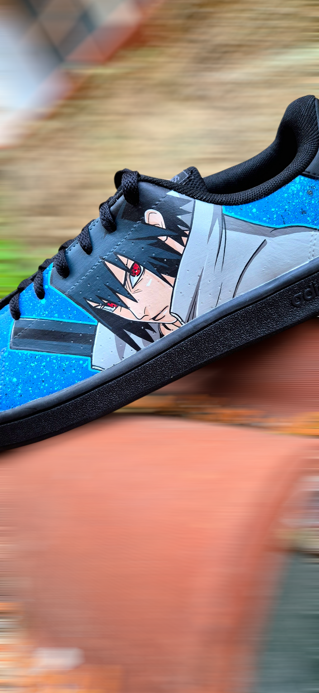 Sneakers dipinte a mano — Naruto Saggio & Sasuke