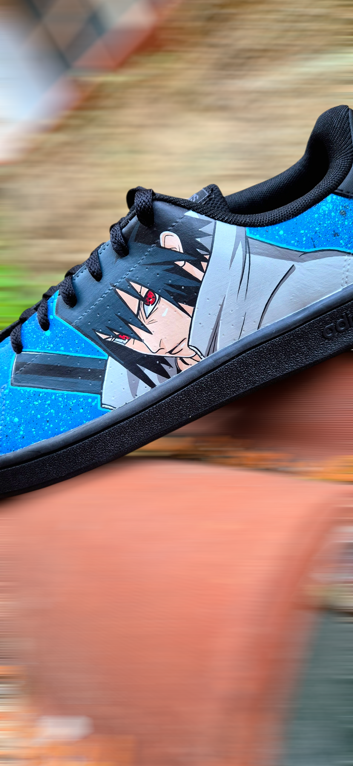 Sneakers dipinte a mano — Naruto Saggio & Sasuke