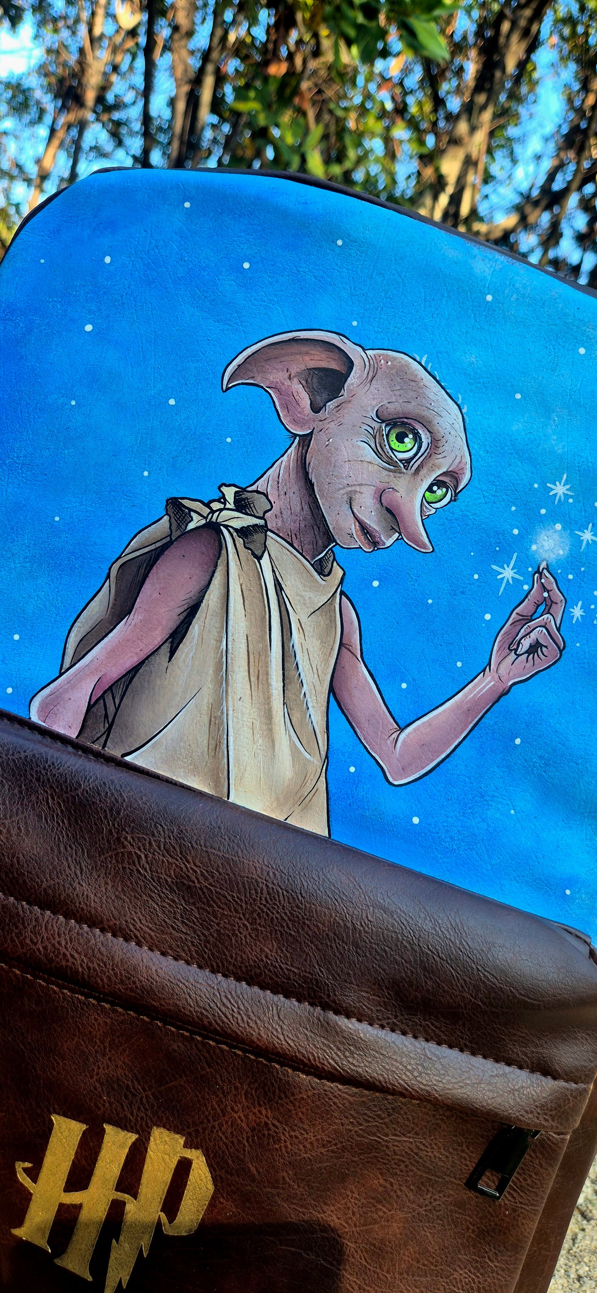 Zaino a tema Harry Potter con Dobby