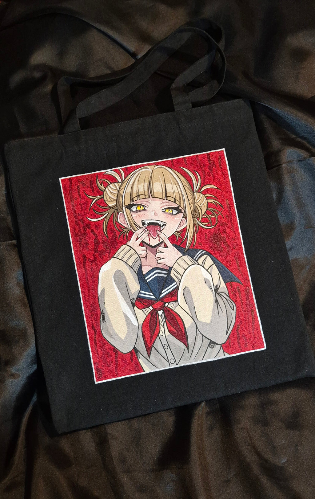 Totebag dipinta a mano — Himiko Toga