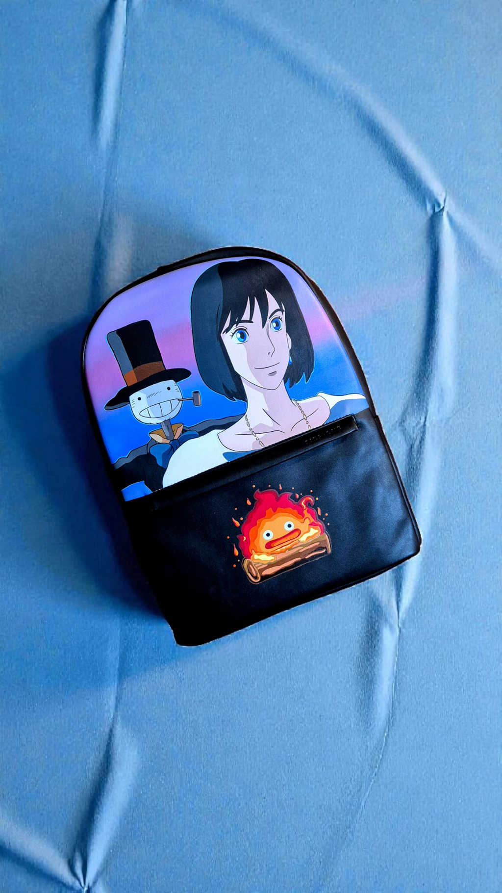 Zaino dipinto a mano — Howl del Castello Errante