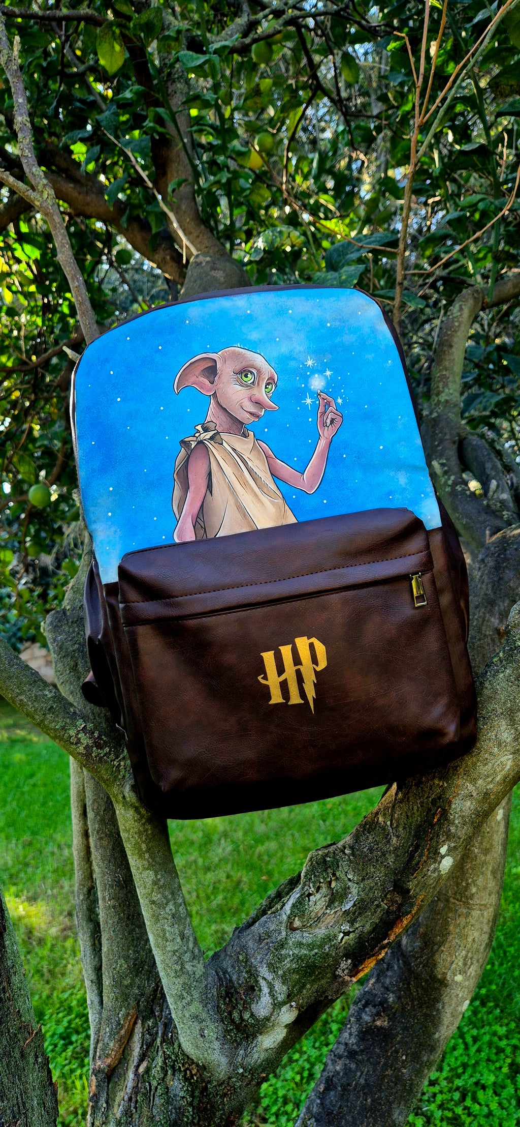 Zaino a tema Harry Potter con Dobby