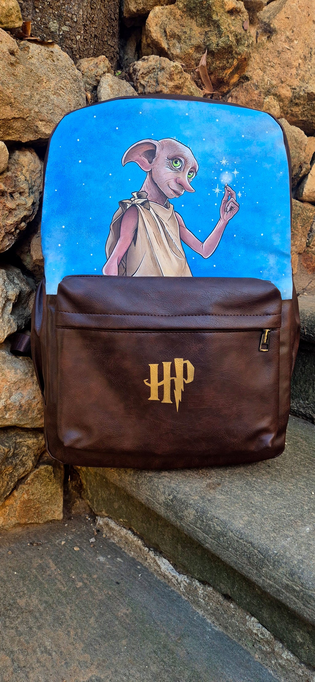 Zaino a tema Harry Potter con Dobby